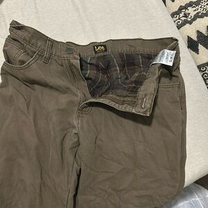 Men’s flannel lined pants